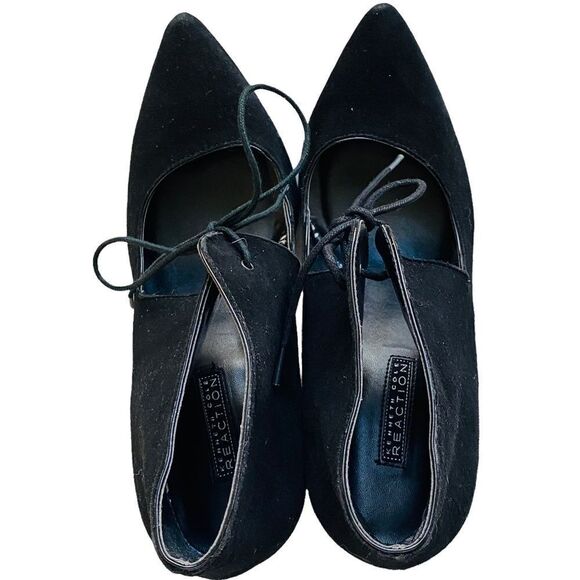 Kenneth Cole Reaction Fond Dona Tie Heels Booties Sh-booties Sz 10 NWT - Picture 7 of 8